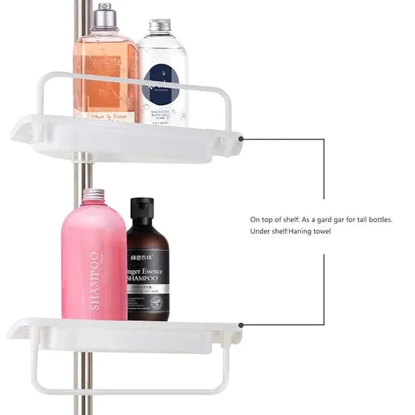 Heaven Hills Adjustable Multifunctional Bathroom Corner Rack Heaven Hills 