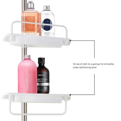 Heaven Hills Adjustable Multifunctional Bathroom Corner Rack Heaven Hills 