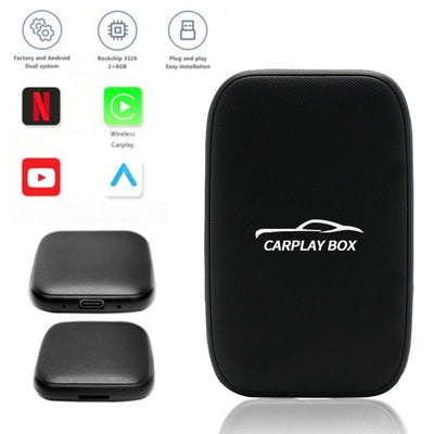 CarPlay Box (Andoid Auto + Apple Carplay and many More)