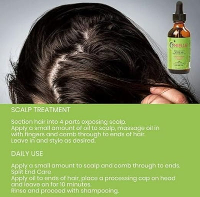 Mielle Rosemary Mint Scalp & Hair Strengthening Oil