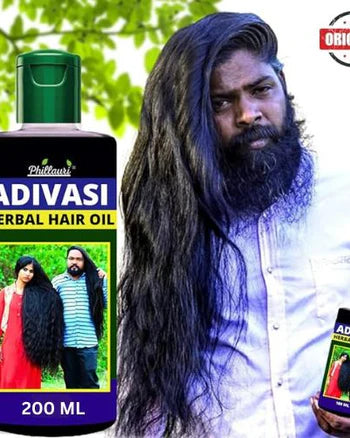 ADIVASI HERBAL HAIR OIL FOR REGROWTH AND LONG HAIR