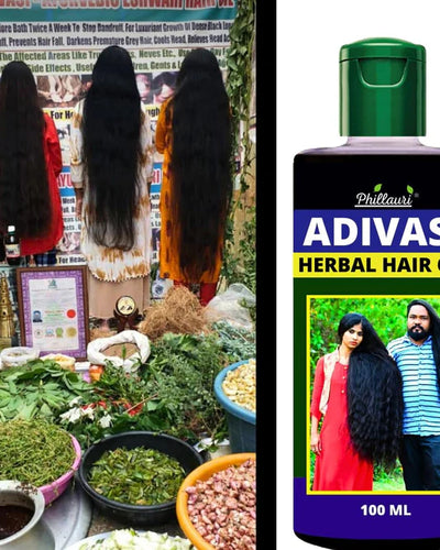 ADIVASI HERBAL HAIR OIL FOR REGROWTH AND LONG HAIR