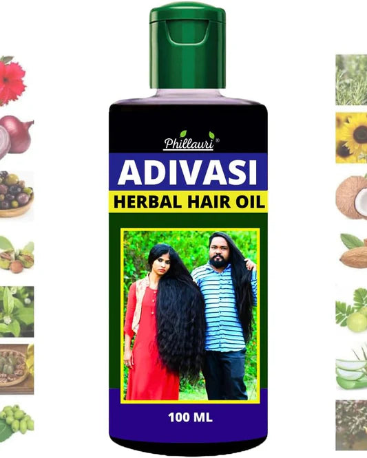 ADIVASI HERBAL HAIR OIL FOR REGROWTH AND LONG HAIR